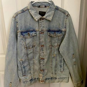 Zara Men Jean Jacket L
